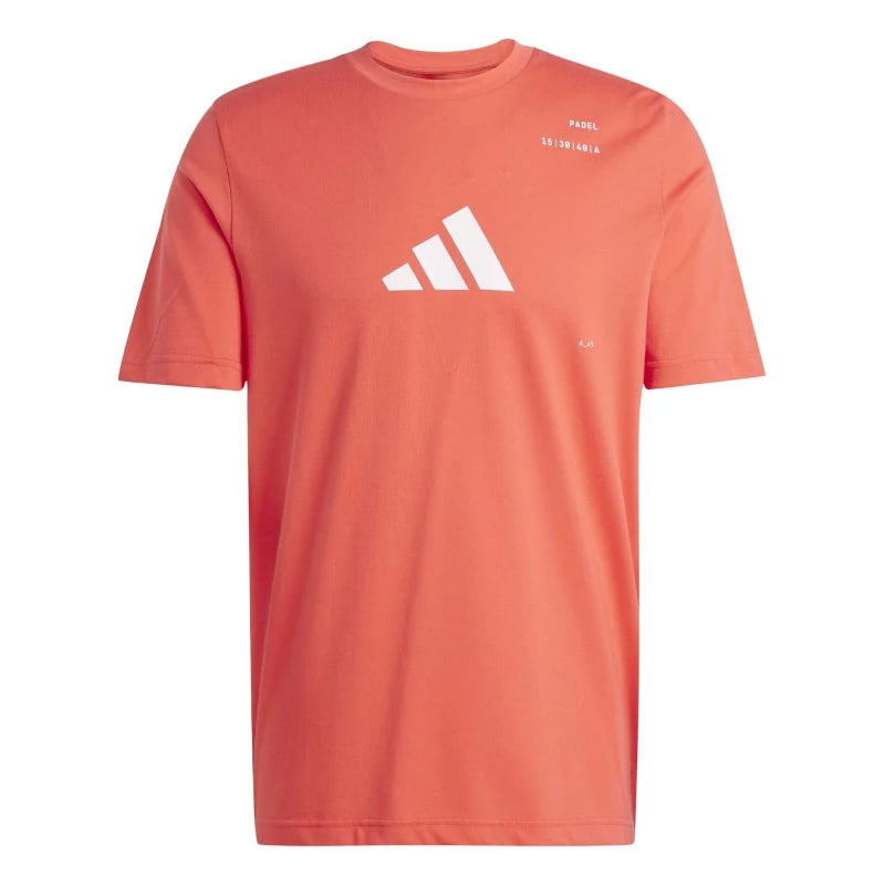 Camiseta Adidas M Padel G Semi Lucid Red