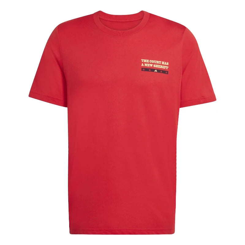 Camiseta Adidas Padel Wanted Red 2026