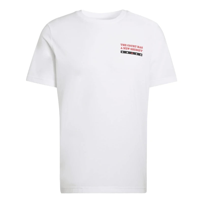 Camiseta Adidas Padel Wanted White 2026