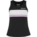 Camiseta Babolat Padel Tank Mujer Negra 2025