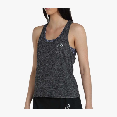 Camiseta Bullpadel Basan Negro Vigore