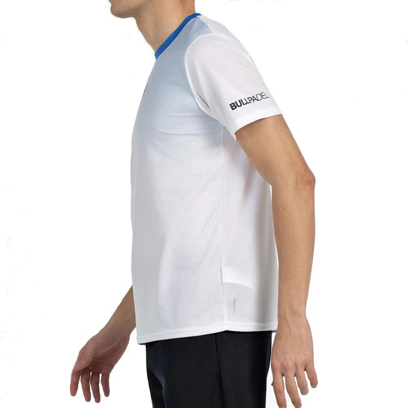 Camiseta Bullpadel Baten Blanco