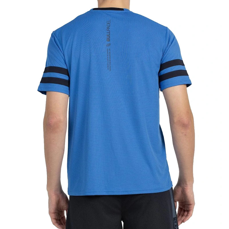 Camiseta Bullpadel Berro Azul Atómico