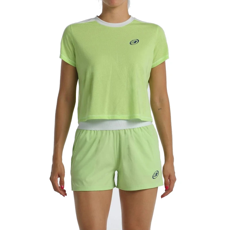 Camiseta Bullpadel Bilma Verde Manzana