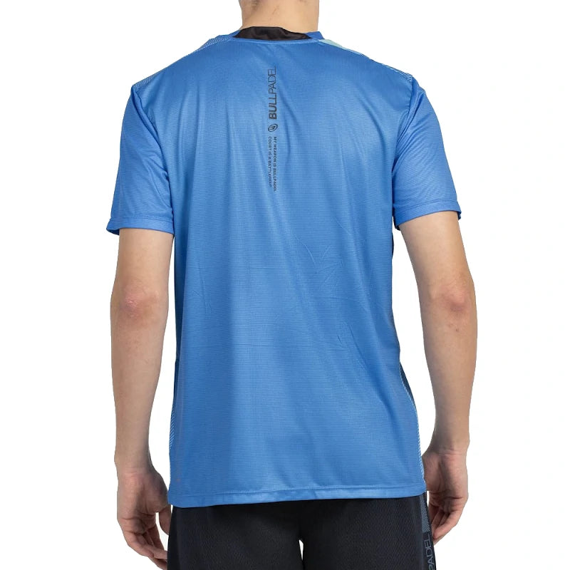 Camiseta Bullpadel Brumo Azul Atómico