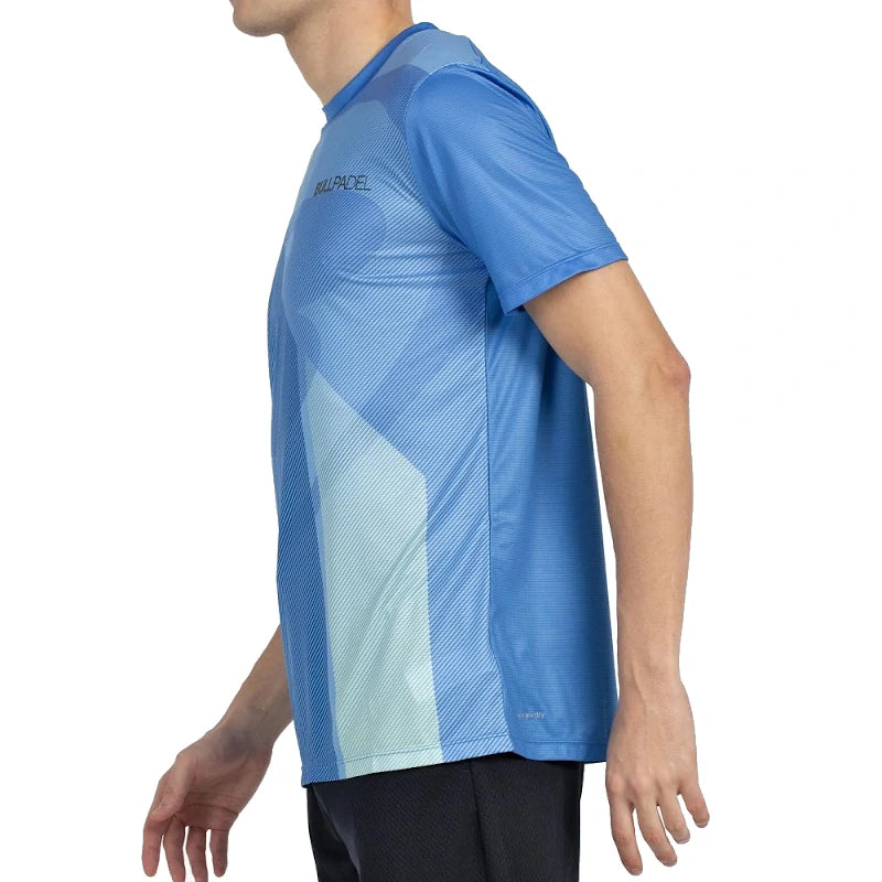 Camiseta Bullpadel Brumo Azul Atómico