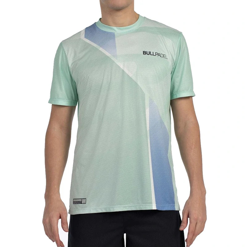 Camiseta Bullpadel Brumo Verde Manzana