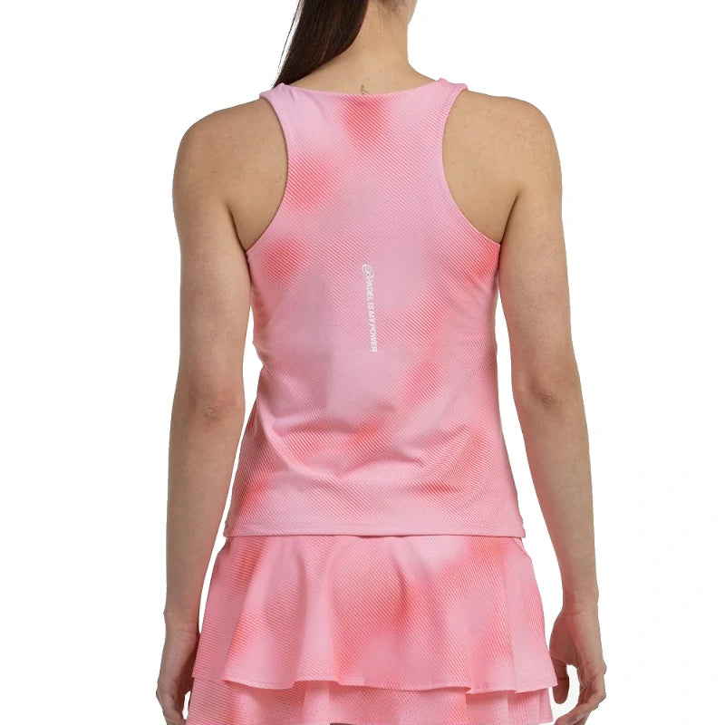 Camiseta Bullpadel Dan Rosa Chicle