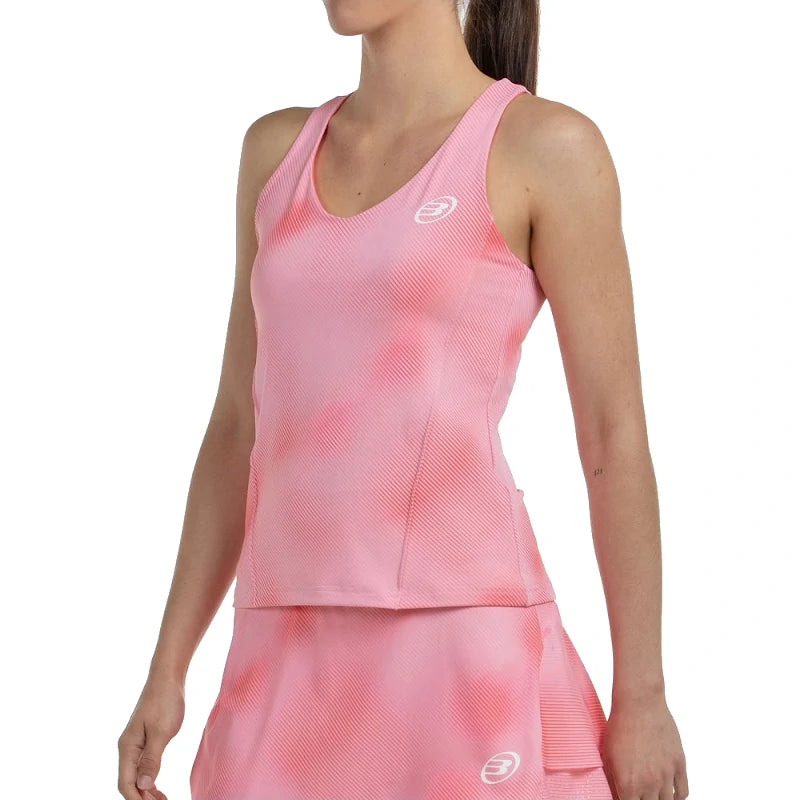 Camiseta Bullpadel Dan Rosa Chicle