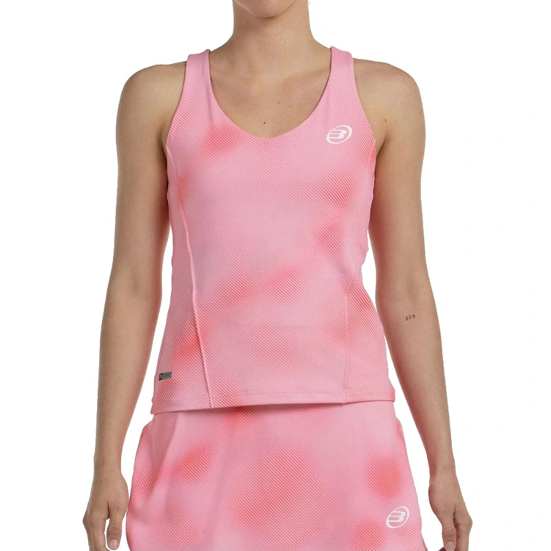 Camiseta Bullpadel Dan Rosa Chicle