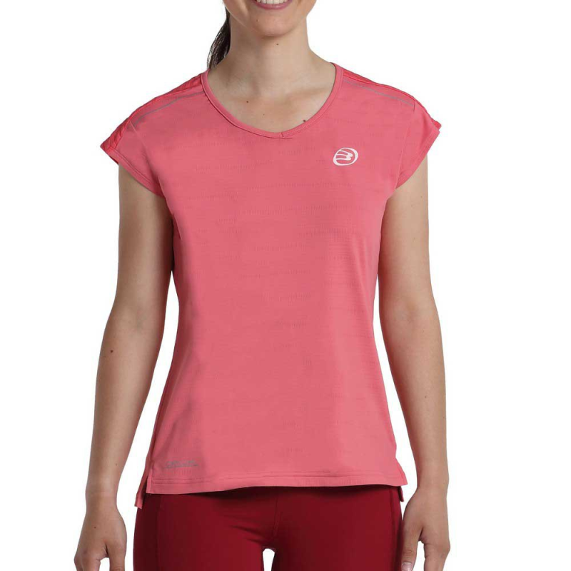 Camiseta Bullpadel Eleva Geranio
