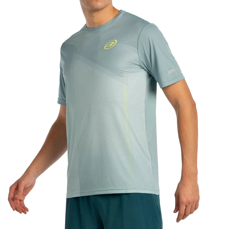 Camiseta Bullpadel Lagar Verde Azulado 2025