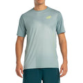 Camiseta Bullpadel Lagar Verde Azulado 2025