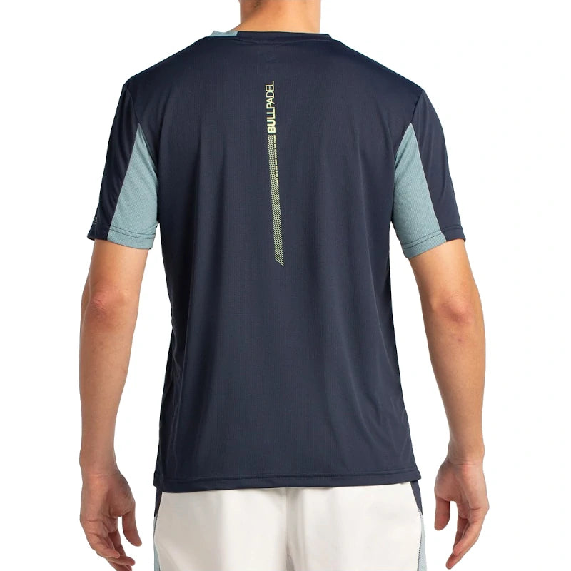Camiseta Bullpadel Libio Oceano Profundo 2025