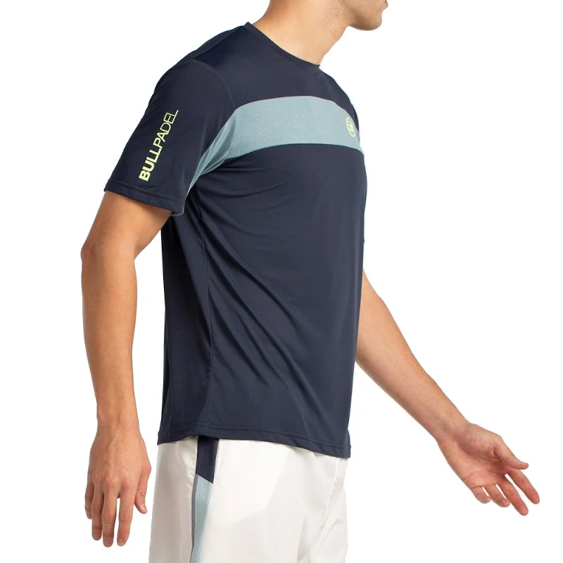 Camiseta Bullpadel Libio Oceano Profundo 2025
