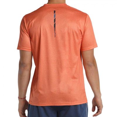 Camiseta Bullpadel Liria Naranja Calabaza