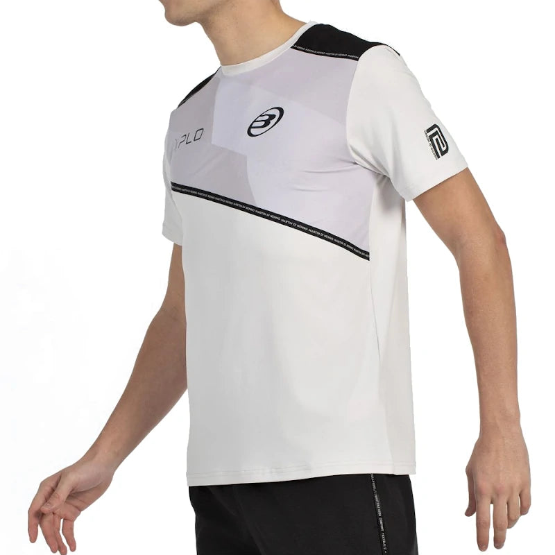 Camiseta Bullpadel Dinneno 25V Gris Perla