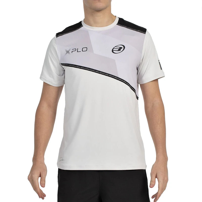 Camiseta Bullpadel Dinneno 25V Gris Perla