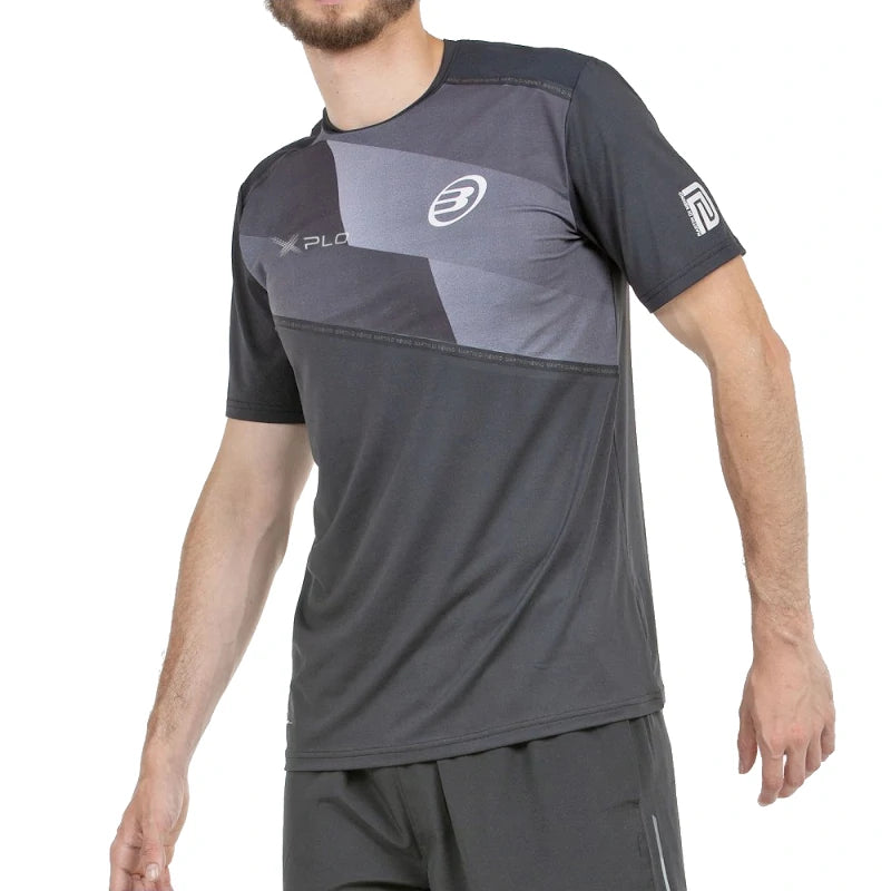 Camiseta Bullpadel Dinneno 25V Negro