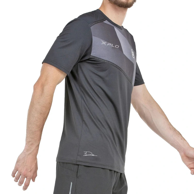 Camiseta Bullpadel Dinneno 25V Negro