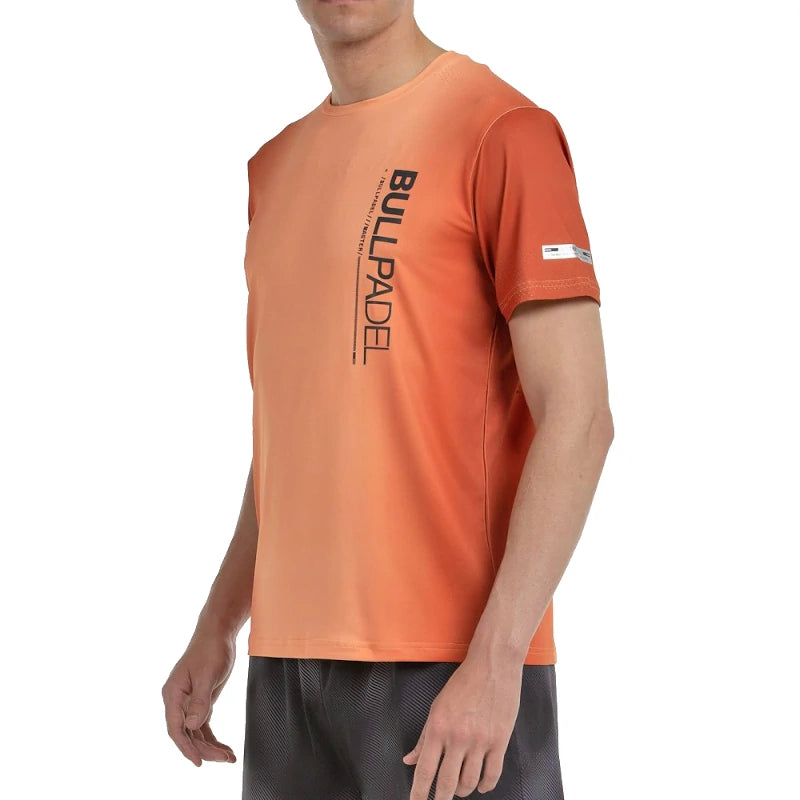 Camiseta Bullpadel Muros Papaya
