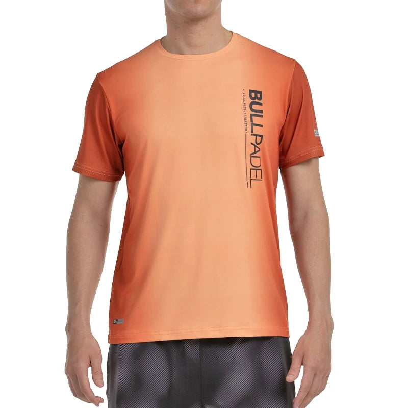 Camiseta Bullpadel Muros Papaya