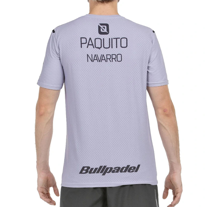 Camiseta Bullpadel Paquito Navarro 25V Topo