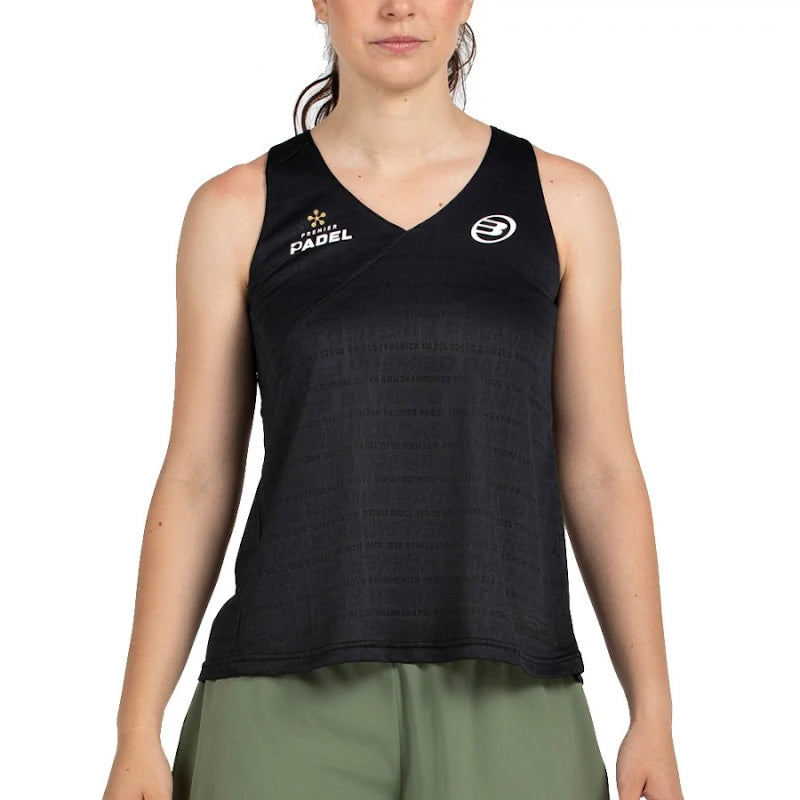 Camiseta Bullpadel Piura Negra 2026