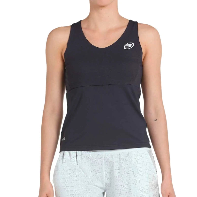 Camiseta Sin Mangas Bullpadel Porru Carbón