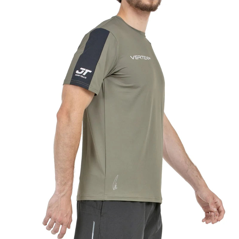 Camiseta Bullpadel Tello 25V Kaki