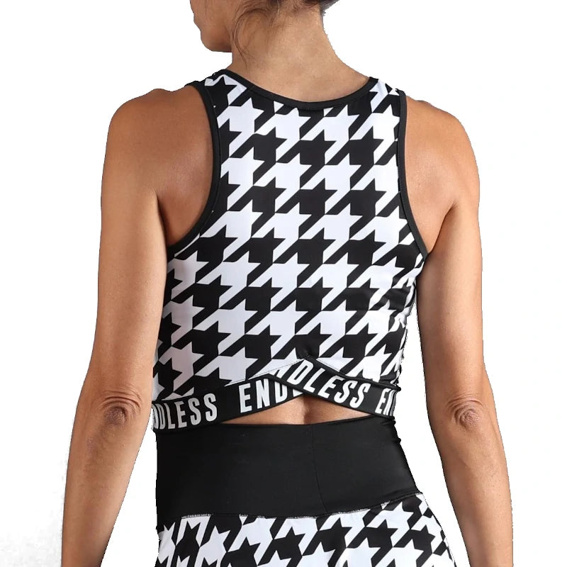 Camiseta Endless Chill Houndstooth Black