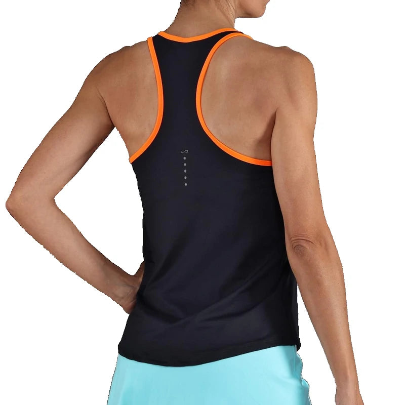 Camiseta Endless Speed V Black Aqua