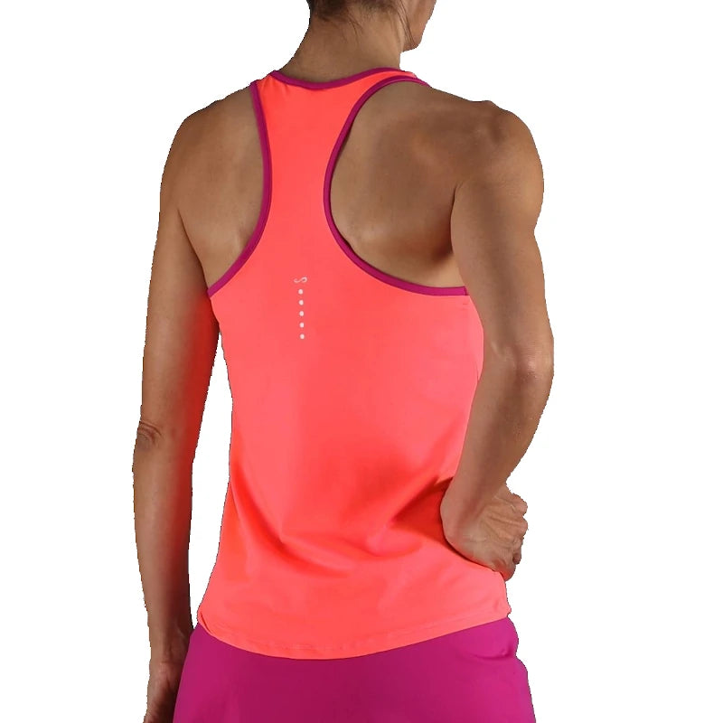 Camiseta Endless Speed V Bright Coral