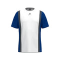 Camiseta Head Club 25 Azul Royal/Blanca 2025