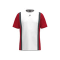 Camiseta Head Club 25 Rojo/Blanco 2025