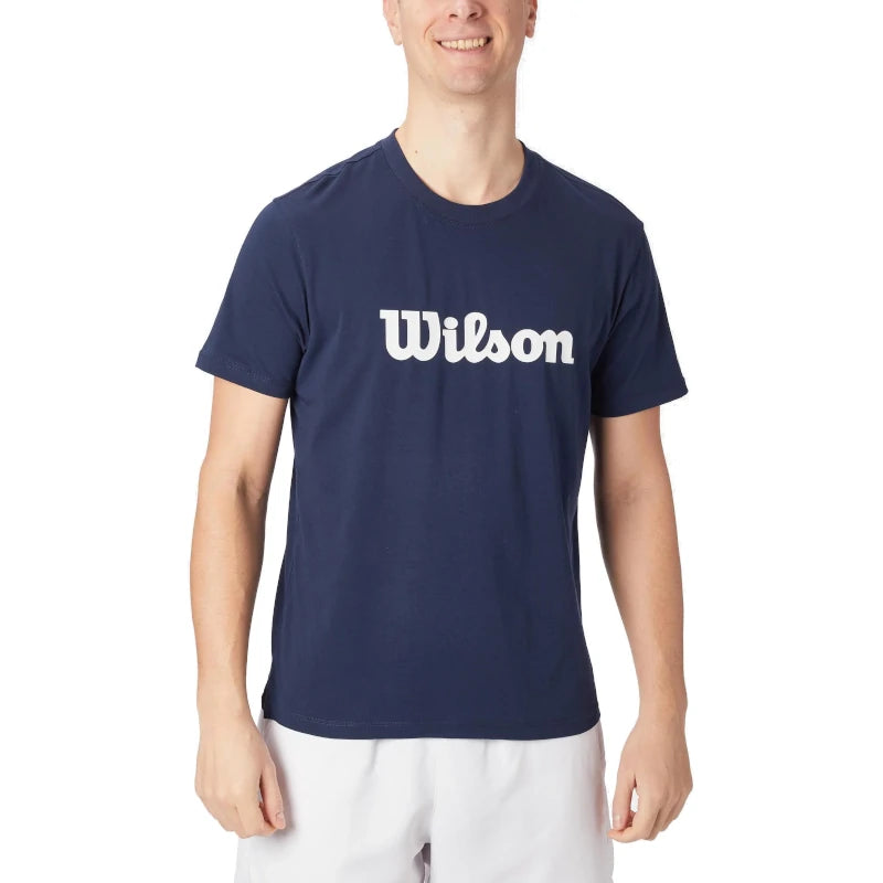 Camiseta Wilson Team Graphic Tee Azul Marino