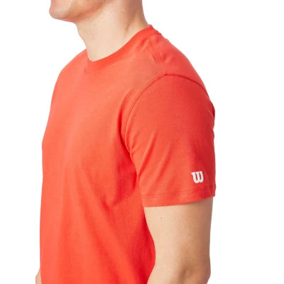 Camiseta Manga Corta Hombre Wilson Team Graphic Tee Roja
