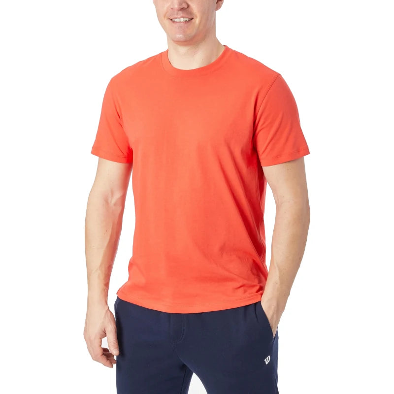 Camiseta Manga Corta Hombre Wilson Team Graphic Tee Roja