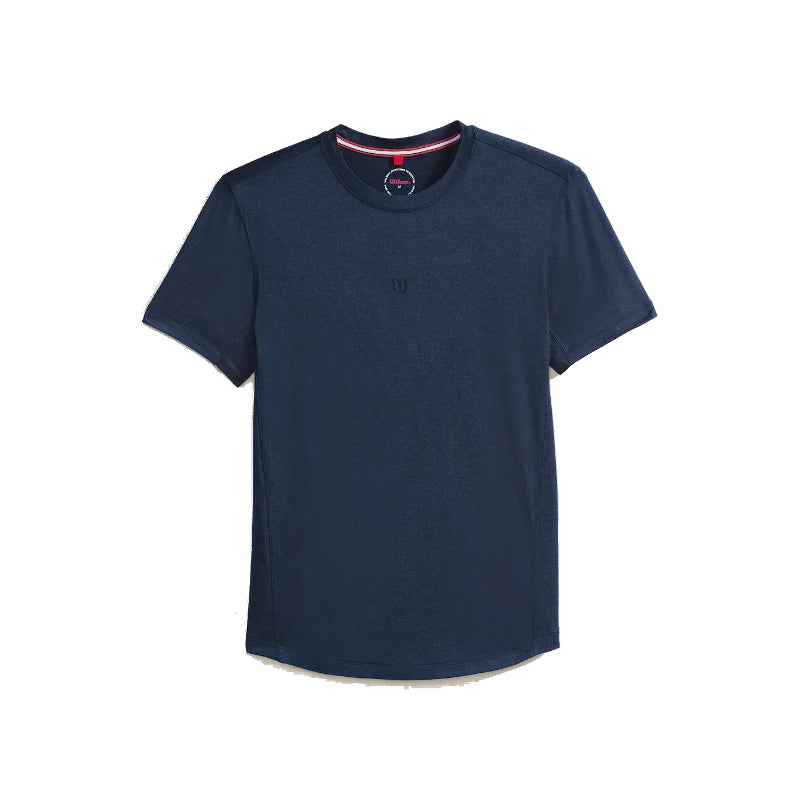 Camiseta Manga Corta Wilson Everyday Performance Tee Azul Oscuro