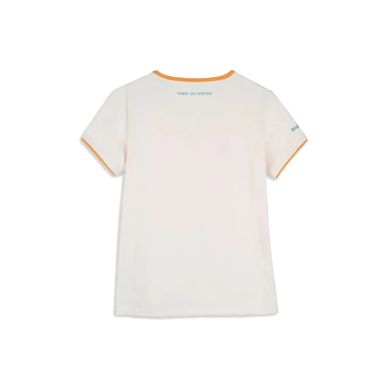 Camiseta Nox Pro Mujer Vainilla-Hielo