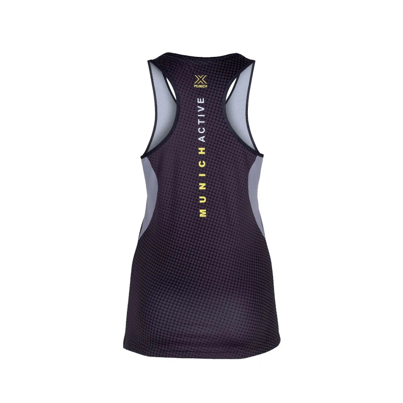 Camiseta Munich Mujer Top Tank Negro