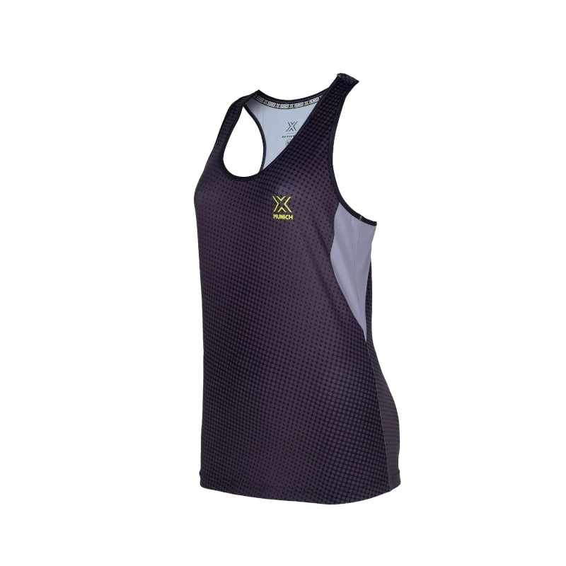 Camiseta Munich Mujer Top Tank Negro