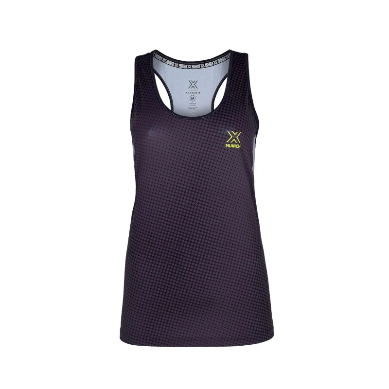 Camiseta Munich Mujer Top Tank Negro