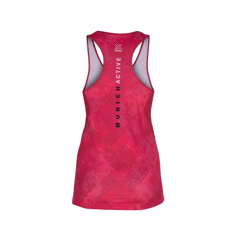 Camiseta Munich Mujer Top Tank Rosa