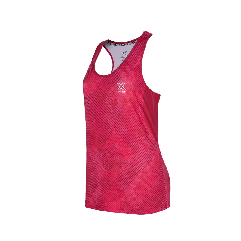 Camiseta Munich Mujer Top Tank Rosa