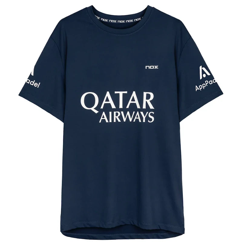 Camiseta Nox Sponsor AT10 Azul Oscuro