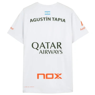 Camiseta Nox Sponsor AT10 Blanca