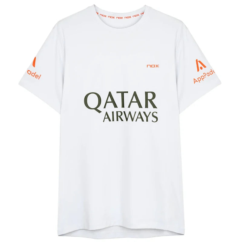 Camiseta Nox Sponsor AT10 Blanca