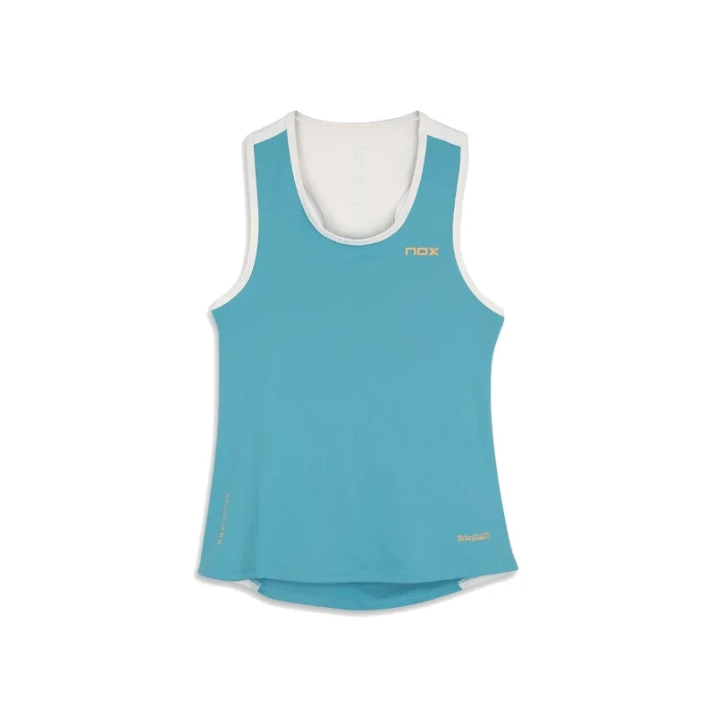 Camiseta Tirantes Nox Mujer Pro Turquesa