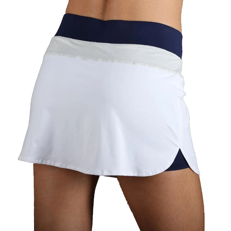 Falda Endless Race White